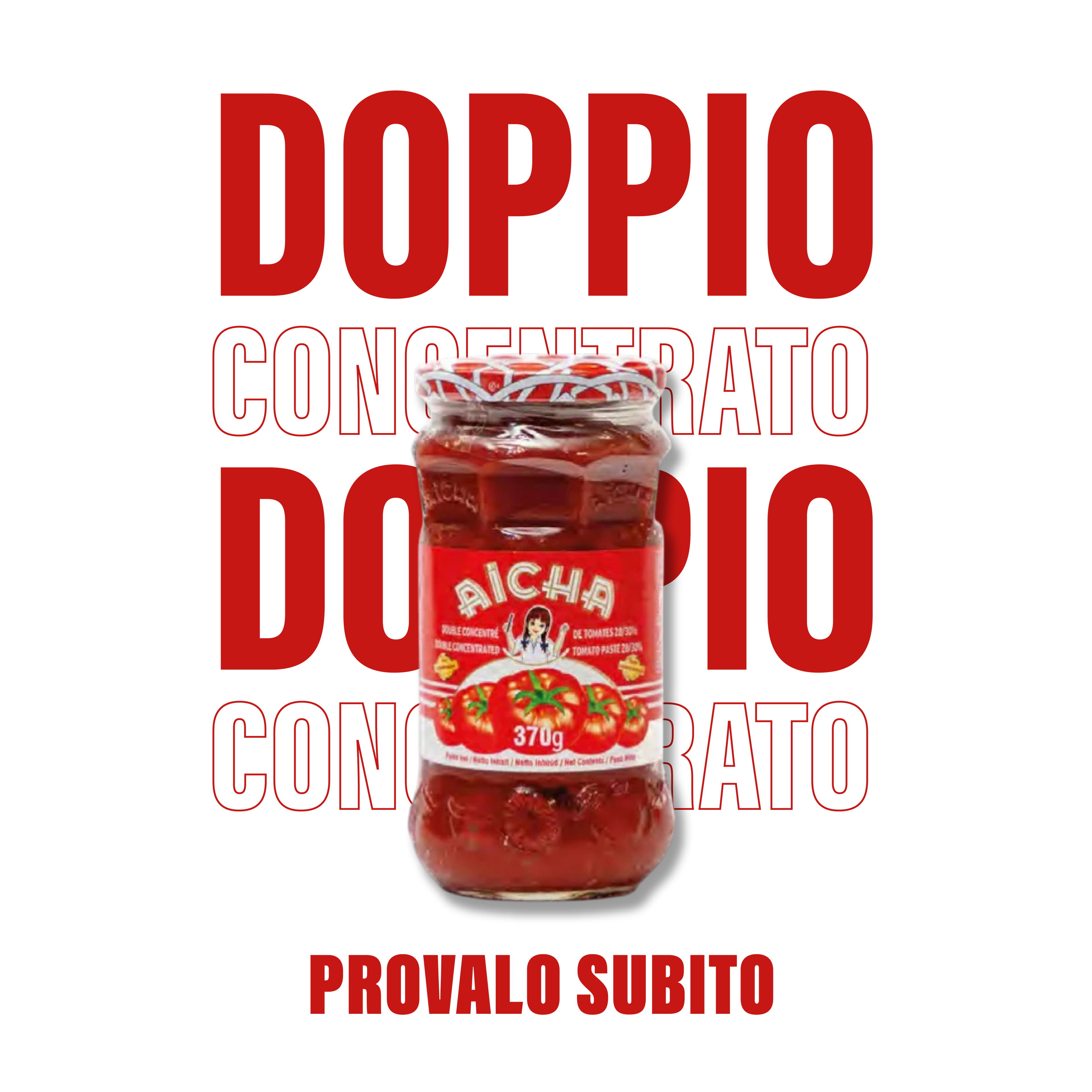 Doppio Concentrato 370 gr Aicha