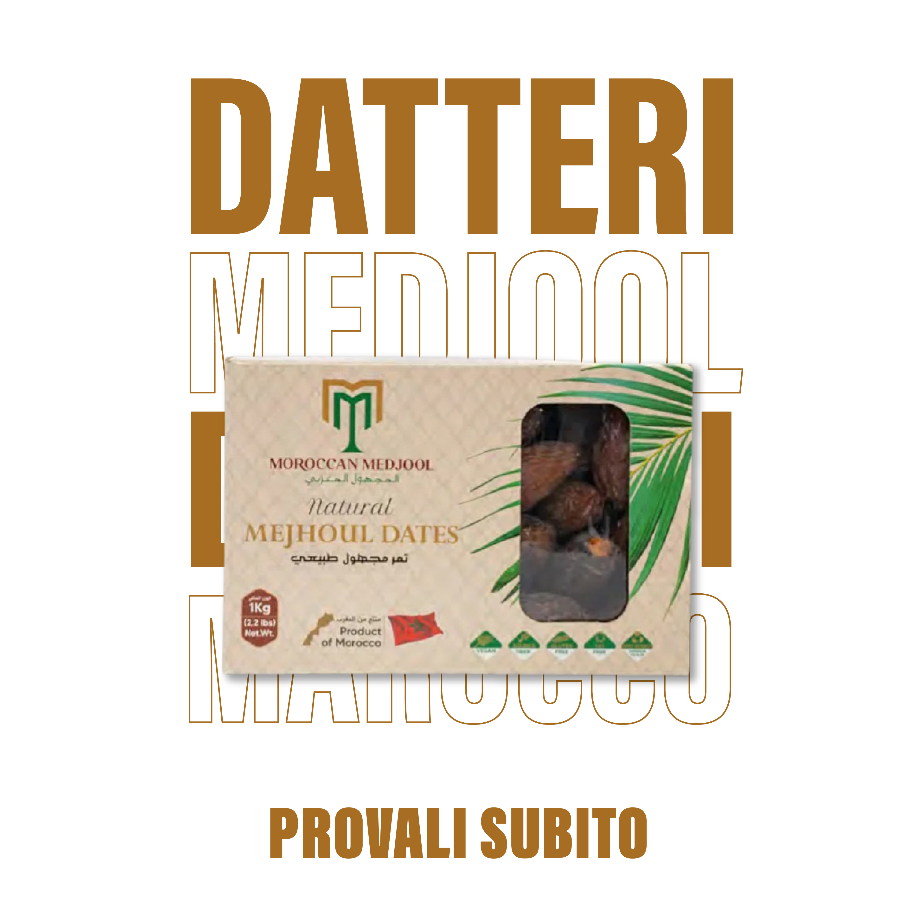 Datteri Mejhoul 1 kg Marocco