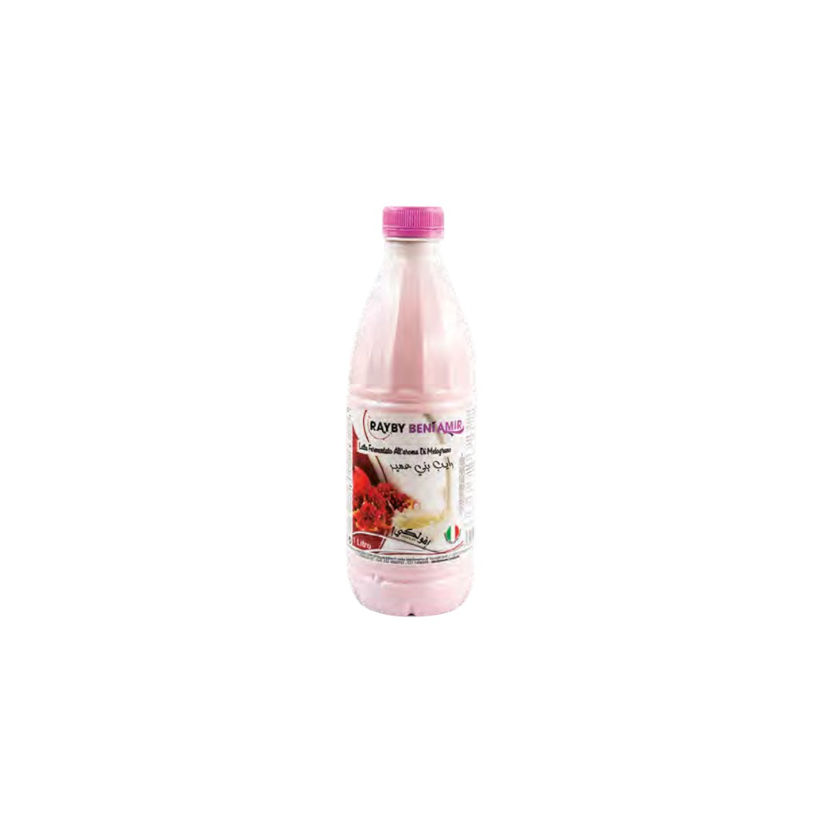 Latte Fermentato All'Aroma Di Melograno 1 lt Rayby Beni Amir