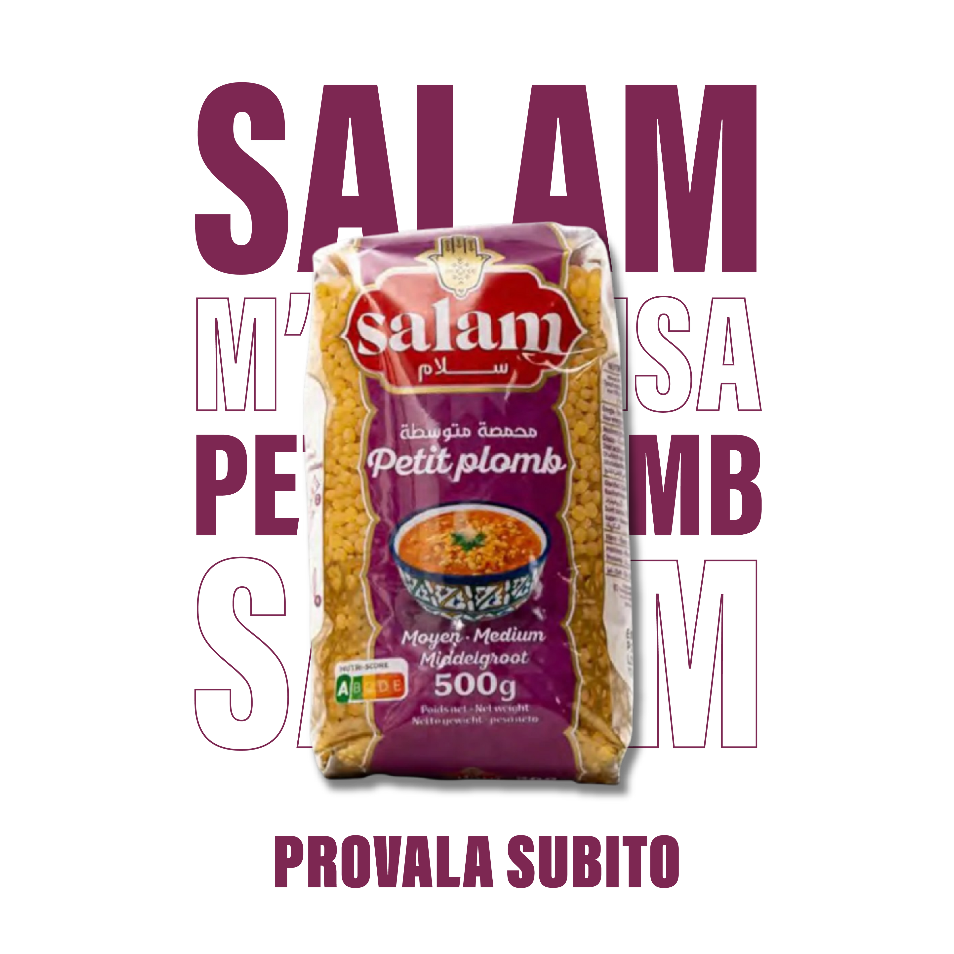 Salam M'Hammsa Petit Plomb 500 gr